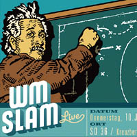 WM Slam Live – Einladungskarte WM Slam Live
