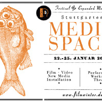 Stuttgarter Filmwinter 2009 – Postkartenreihe und Flyer MEDIA SPACE